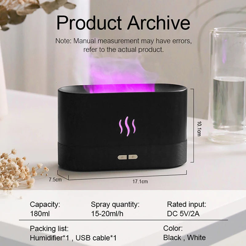 "Illuminate, Hydrate, Elevate: Introducing Our Multi-functional Air Humidifier!™